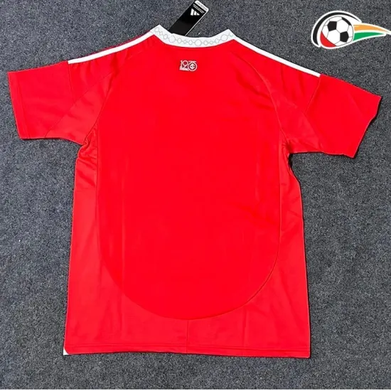 SC Internacional Equipacione Futebol Local 2025/26 Vermelho/Branco