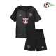 Camiseta Inter Miami Qualidade Premium Away Segundo Kit 2025/26 Infantil Preto