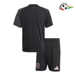 Camiseta Inter Miami Qualidade Premium Away Segundo Kit 2025/26 Infantil Preto
