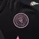 Camiseta Inter Miami Qualidade Premium Away Segundo Kit 2025/26 Infantil Preto