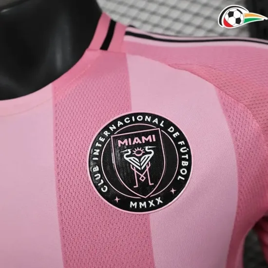 Inter Miami Camiseta Replicas Home 2025/26 Jogador Rosa/Preto Inter Miami Camiseta Replicas Home 2025/26 Jogador Rosa/Preto