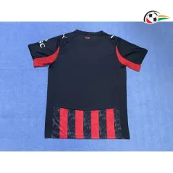 AC Milan Camisa Baratas Local Primeiro Kit 2025/26 Vermelho/Preto
