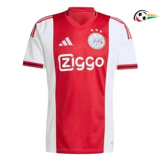 Ajax Equipacione Qualidade AAA Home 2025/26 Vermelho/Branco Ajax Equipacione Qualidade AAA Home 2025/26 Vermelho/Branco
