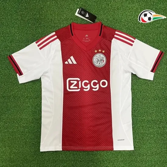 Ajax Equipacione Qualidade AAA Home 2025/26 Vermelho/Branco Ajax Equipacione Qualidade AAA Home 2025/26 Vermelho/Branco