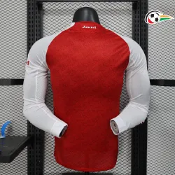 Arsenal Camisola Qualidade TAILANDESA Primeiro Kit 2025/26 Jogador ML Vermelho/Branco