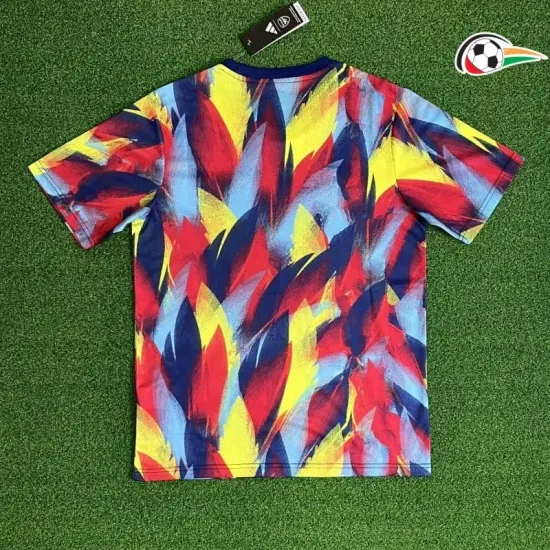 Camisa Arsenal Futebol 2025/26 Pré-Corrida Colorido Camisa Arsenal Futebol 2025/26 Pré-Corrida Colorido