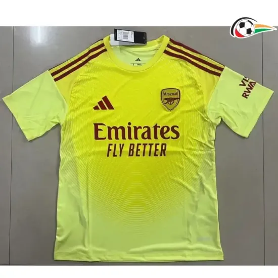 Camiseta de Portero Arsenal Replicas 2025/26 Amarelo Camiseta de Portero Arsenal Replicas 2025/26 Amarelo