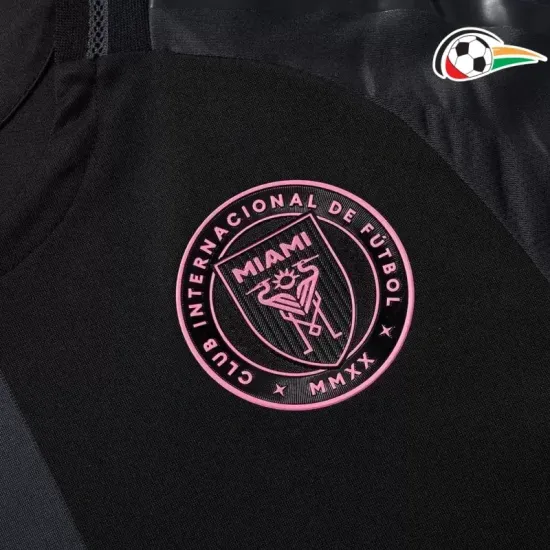 Equipacione Inter Miami Futebol Away 2025/26 Versão Jogador Preto