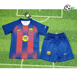 Barcelona Camisola Qualidade Premium 2025/26 Niños Vermelho/Azul