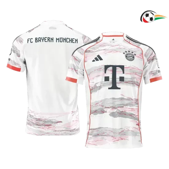 Bayern Múnich Camiseta Replicas Segundo Kit 2025/26 Branco Bayern Múnich Camiseta Replicas Segundo Kit 2025/26 Branco