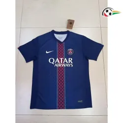 Camisa PSG Baratas Local Primeiro Kit 2025/26 Azul/Vermelho