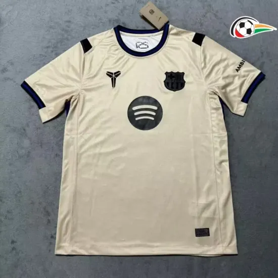 Camiseta Barcelona Qualidade TAILANDESA 2025/26 Cáqui
