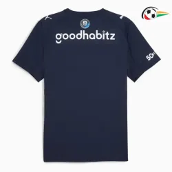 PSV Eindhoven Equipacione Futebol Visitante Segundo Kit 2025/26 Preto