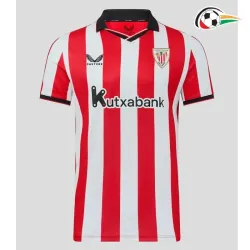 Athletic de Bilbao Camisola Replicas Home Primeiro Kit 2025/26 Vermelho/Branco