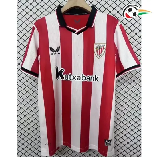 Athletic de Bilbao Camisa Baratas Local Primeiro Kit 2025/26 Versão Jogador Vermelho/Branco Athletic de Bilbao Camisa Baratas Local Primeiro Kit 2025/26 Versão Jogador Vermelho/Branco