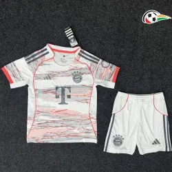 Camisa Bayern Múnich Qualidade AAA Away 2025/26 (Camisola + Calções) Colorido