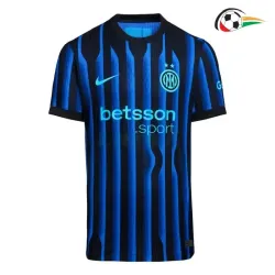 Camisa Inter de Milan Futebol Local 2025/26 Azul/Preto