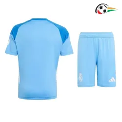 Real Madrid Camiseta Qualidade Premium do Guarda-Redes 2025/26 Niños Azul