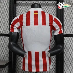 Atlético de Madrid Camisola Replicas Local 2025/26 Jogador Vermelho/Branco