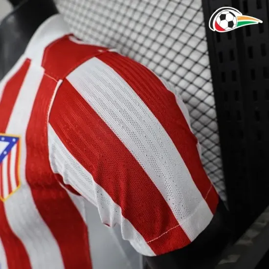 Atlético de Madrid Camisola Replicas Local 2025/26 Jogador Vermelho/Branco Atlético de Madrid Camisola Replicas Local 2025/26 Jogador Vermelho/Branco