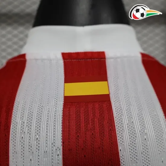 Atlético de Madrid Camisola Replicas Local 2025/26 Jogador Vermelho/Branco Atlético de Madrid Camisola Replicas Local 2025/26 Jogador Vermelho/Branco