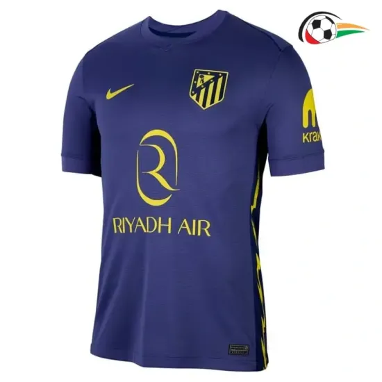 Camisa Atlético de Madrid Qualidade AAA Away Segundo Kit 2025/26 Azul Camisa Atlético de Madrid Qualidade AAA Away Segundo Kit 2025/26 Azul