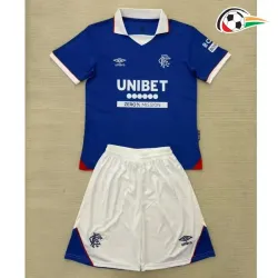 Camisola Rangers FC Qualidade TAILANDESA Local Primeiro Kit 2025/26 Niños Azul