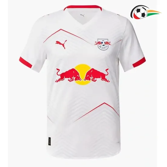 Leipzig Camisa Futebol Primeiro Kit 2025/26 Branco