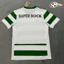 Lisboa Camiseta Replicas Local 2025/26 Verde/Branco