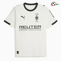 Borussia Mönchengladbach Camisa Qualidade AAA Home Primeiro Kit 2025/26 Branco