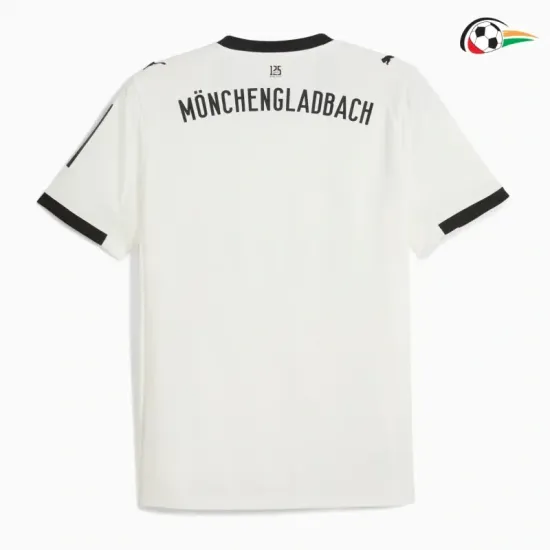 Borussia Mönchengladbach Camisa Qualidade AAA Home Primeiro Kit 2025/26 Branco Borussia Mönchengladbach Camisa Qualidade AAA Home Primeiro Kit 2025/26 Branco