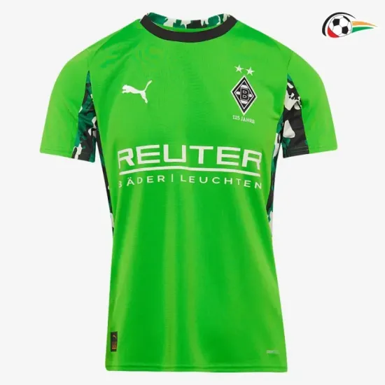 Borussia Mönchengladbach Camisola Qualidade TAILANDESA Away 2025/26 Verde Borussia Mönchengladbach Camisola Qualidade TAILANDESA Away 2025/26 Verde