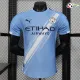 Camiseta Manchester City Replicas Local Primeiro Kit 2025/26 Jogador Azul Camiseta Manchester City Replicas Local Primeiro Kit 2025/26 Jogador Azul
