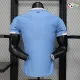 Camiseta Manchester City Replicas Local Primeiro Kit 2025/26 Jogador Azul Camiseta Manchester City Replicas Local Primeiro Kit 2025/26 Jogador Azul