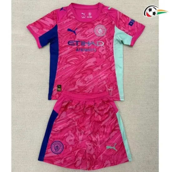 Manchester City Camisa Baratas do Guarda-Redes 2025/26 Rosa Manchester City Camisa Baratas do Guarda-Redes 2025/26 Rosa