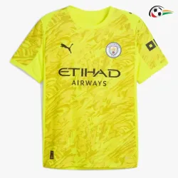 Manchester City Camiseta Qualidade TAILANDESA do Guarda-Redes 2025/26 Amarelo