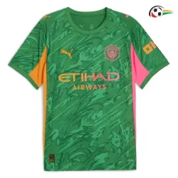 Manchester City Equipacione Qualidade AAA do Guarda-Redes 2025/26 Verde