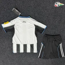 Camisa Newcastle United Baratas Local 2025/26 (Camisola + Calções) Preto/Branco