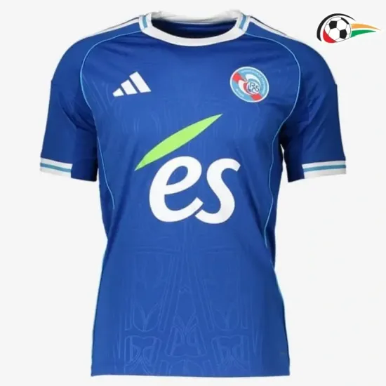 Camisola Racing Strasbourg Qualidade TAILANDESA Local 2025/26 Azul Camisola Racing Strasbourg Qualidade TAILANDESA Local 2025/26 Azul
