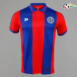 San Lorenzo Equipacione Baratas Primeiro Kit 2025/26 Vermelho/Azul