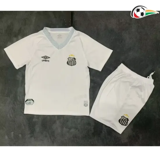 Santos FC Camisa Futebol Home 2025/26 Infantil Branco Santos FC Camisa Futebol Home 2025/26 Infantil Branco