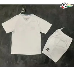 Santos FC Camisa Futebol Home 2025/26 Infantil Branco