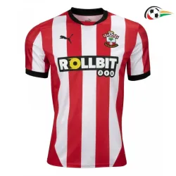 Southampton Equipacione Futebol Primeiro Kit 2025/26 Vermelho/Branco