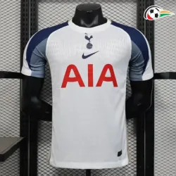Tottenham Hotspur Camisola Qualidade Premium Home Primeiro Kit 2025/26 Versão Jogador Branco