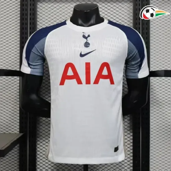 Tottenham Hotspur Camisola Qualidade Premium Home Primeiro Kit 2025/26 Versão Jogador Branco