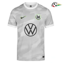 Camiseta Wolfsburg Qualidade Premium Away Segundo Kit 2025/26 Branco