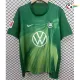 Equipacione Wolfsburg Futebol Local Primeiro Kit 2025/26 Verde Equipacione Wolfsburg Futebol Local Primeiro Kit 2025/26 Verde