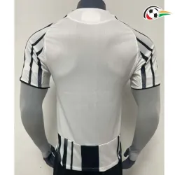 Juventus Camisola Replicas 2025/26 Jogador Preto/Branco