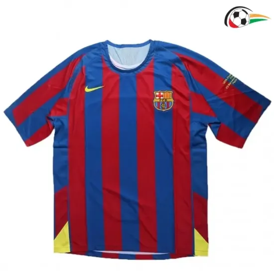 Equipacione MESSI 10 Barcelona Baratas Local Primeiro Kit 2005/06 Retro Classicas Vermelho/Azul Equipacione MESSI 10 Barcelona Baratas Local Primeiro Kit 2005/06 Retro Classicas Vermelho/Azul
