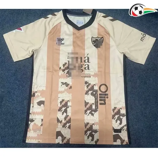 Málaga CF Equipacione Futebol Alternativa 2024/25 Branco Málaga CF Equipacione Futebol Alternativa 2024/25 Branco